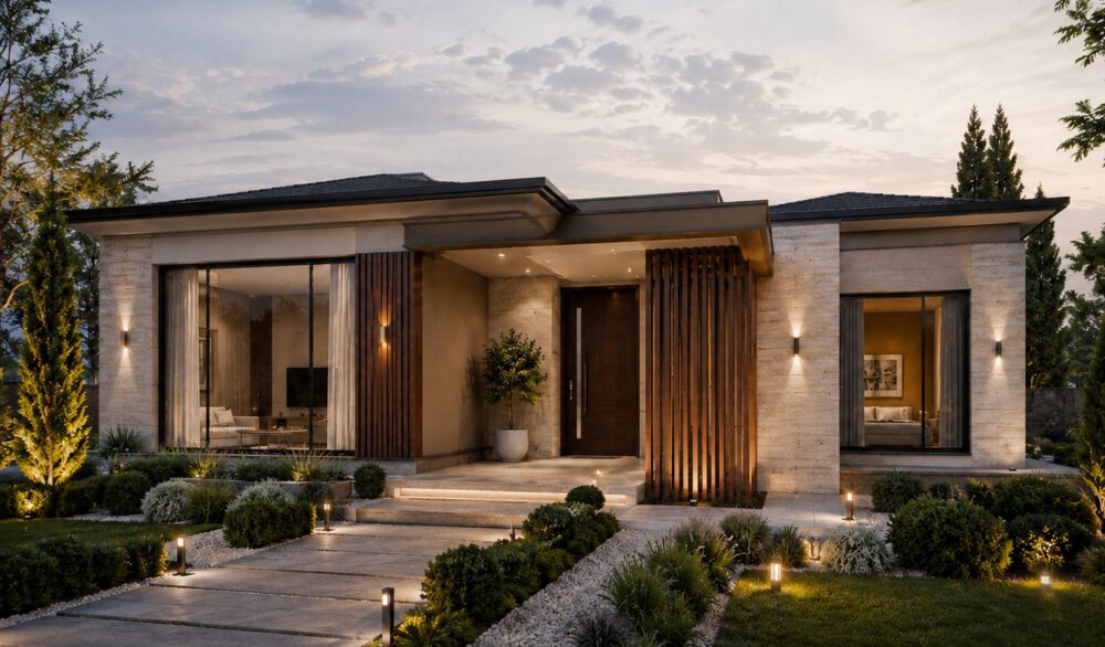 Defne Tek Katlı Çelik Villa 120 m² 3+1