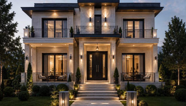 Meşe Çift Katlı Çelik Villa 160 m² 3+1